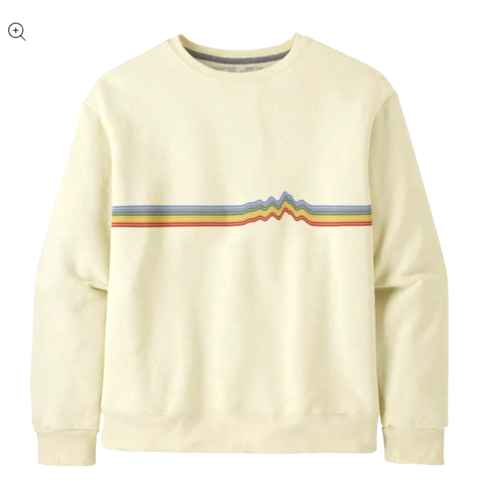 Women's Ridge Rise Stripe Uprisal crew sweatshirt Small